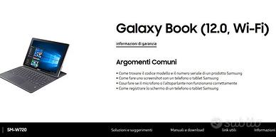 Samsung galaxy  book m 720 2 in 1