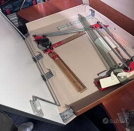 Tecnigrafo con tavola in valigia tecnostyl 624