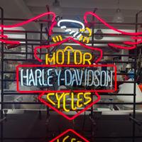 Insegna al Neon Harley Davidson