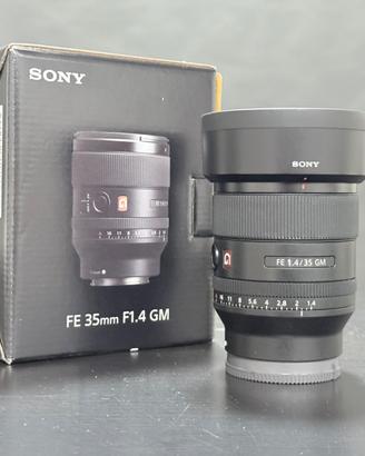 Sony 35mm 1.4 GM