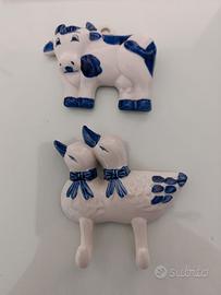 appendini ceramica mucca e papere