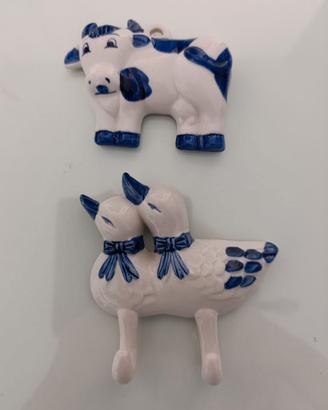 appendini ceramica mucca e papere