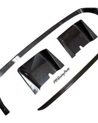 Cover Estrattore posteriore in CARBONIO /  ABARTH