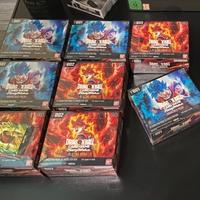 LOTTO DRAGON BALL Fw 1  BOX FB01 e 2 BOX FB02