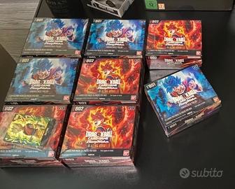 LOTTO DRAGON BALL Fw 1  BOX FB01 e 2 BOX FB02