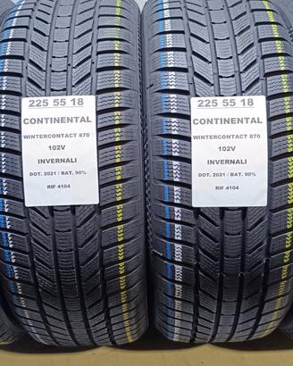 4 GOMME 225 55 18 CONTINENTAL INV RIF4104
