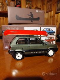 Modellino Fiat Panda SISLEY 4X4 1987 prima serie