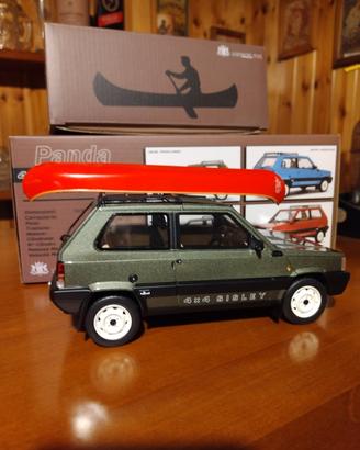 Modellino Fiat Panda SISLEY 4X4 1987 prima serie