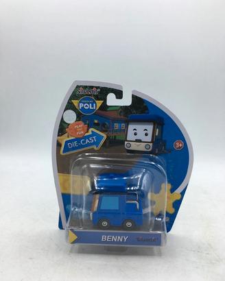 Robocar Poli Benny Silverlit Nuovo