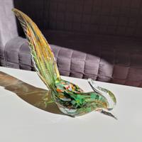 Fagiano in vetro di Murano