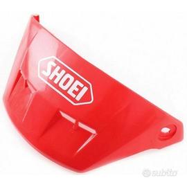 Frontino rosso per casco epoca Shoei