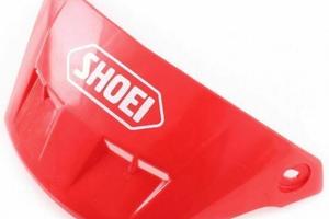Frontino rosso per casco epoca Shoei