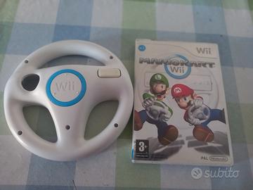 gioco nintendo wii Mario Kart + volante originale 
