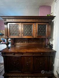 Armadio antico in legno antiquariato 2x2.20