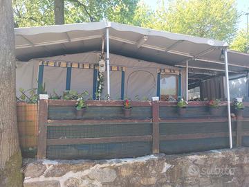 roulotte stanziale sul lago di Viverone