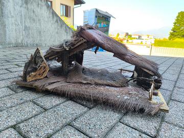 Capanna per presepe grande