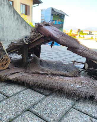 Capanna per presepe grande