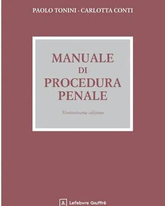 Manuale procedura penale