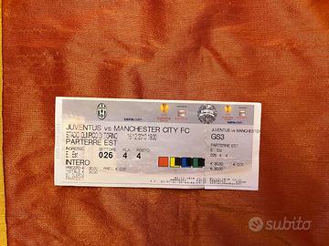 Biglietto Juventus Manchester City (16/12/2010)