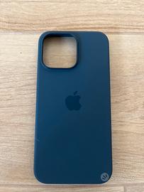 Iphone 15 pro max cover magsafe blu tempesta