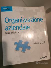 Libro Organizzazione Aziendale - Richard L. Daft