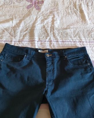 Bermuda jeans blu 