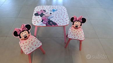 tavolino minnie con sedioline