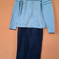 Tuta azzurra e blu tg XXL