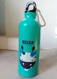 Borraccia acqua da 500 ml per scuola,ufficio,sport