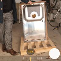 lavandino acciaio inox