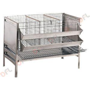 Gabbia per Galline Ovaiole 3 celle