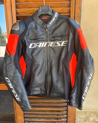 Giacca in pelle Dainese Racing 3 tg.52