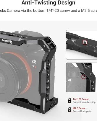 SMALLRIG A7III A7RIII A9 cage, Gabbia Leggera