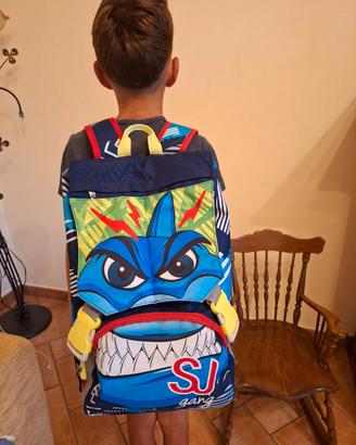 Zaino scuola SJ con facce intercambiabili