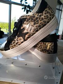 sneakers s*s leopard oro n.39