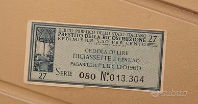 Prestito della ricostruzione