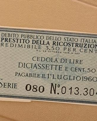 Prestito della ricostruzione