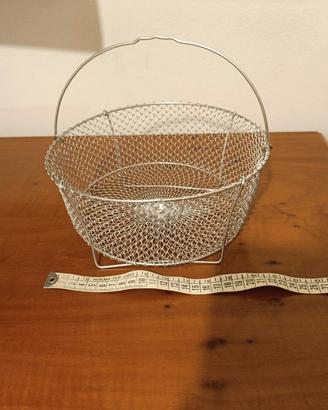 Cestello Softiera AMC per Cottura a Vapore Acciaio