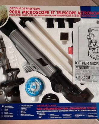 Microscopio e telescopio per bambini