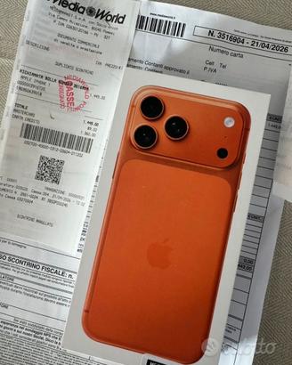 I-phone 17 pro max 256gb NUOVO