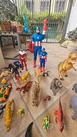 lotto giocattoli Marvel e vari