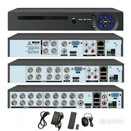 Dvr Nvr Xvr 4 8 o 16 canali 5mpx o 8mpx 4k