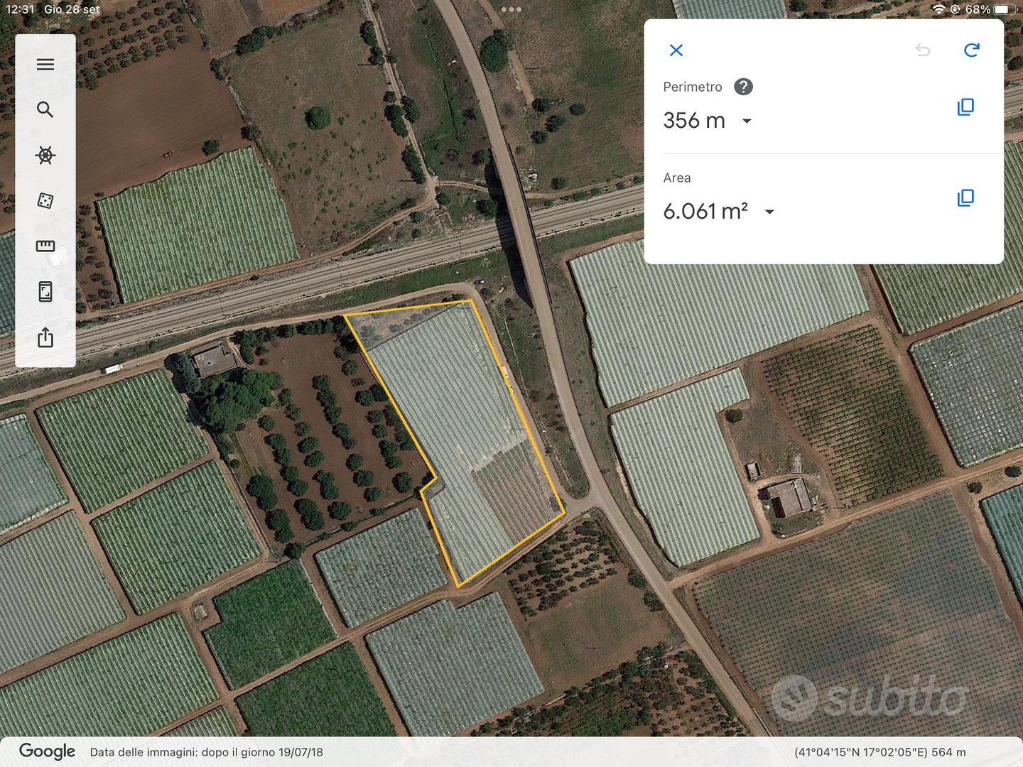 Contrada Sant'Egidio - terreno agricolo - Vista 2