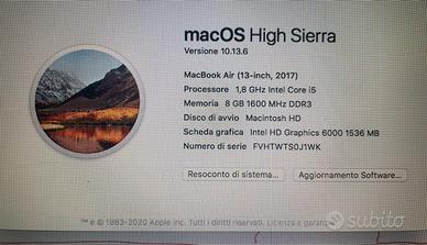 MacBook Air 13” (2017)