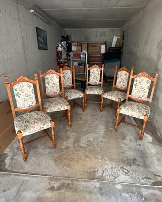 Set di 6 sedie
