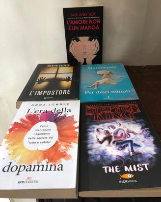 Libri usati come nuovi. L’eta della dopamina, ecc…