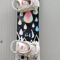 Snowboard Salomon Grace 136 + Attacchi Salomon – O