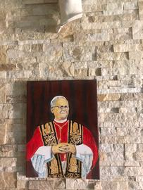 Quadro Dipinto a mano '' Papa Leone XIV '' firmato