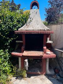 Barbecue in muratura