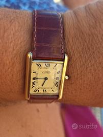 Cartier tank vermeil - FULL SET – Revisionato